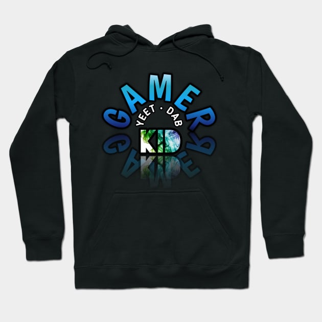 Yeet Dab Kid - Gaming Gamer Abstract - Video Game Lover - Graphic Hoodie by MaystarUniverse